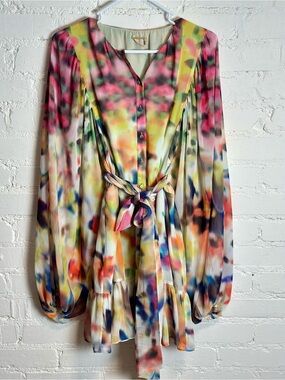alexis cream fraser midi dress Alexis | Dresses | Alexis Fraser Wrap Midi Dress Cream Belted Long Sleeve  Wedding Guest Nwt M